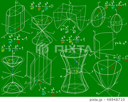 Blackboard Symbols 48948710