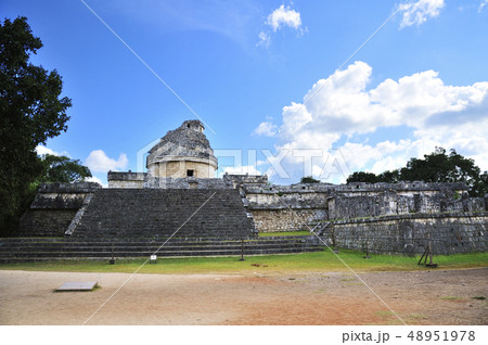 チチェンイッツァ遺跡　エル・カラコル（メキシコ） 48951978