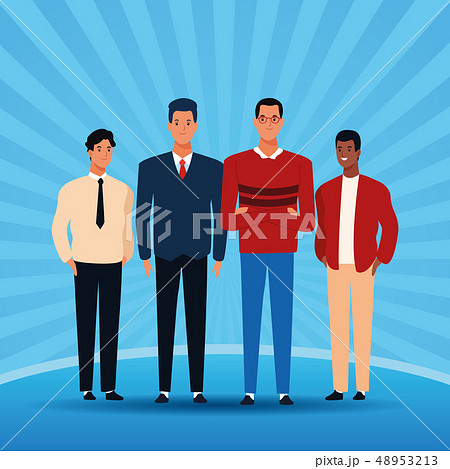 Young people cartoon 48953213