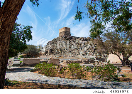 Al Bidiyah Fort in emirate of Fujairah in UAE 48953978