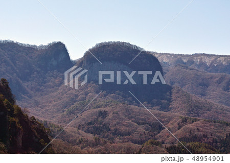 【群馬県】奇岩・丸岩城 丸岩(八ッ場ダム建設地) 【群馬県】奇岩・丸岩城 丸岩(八ッ場ダム建設地) 48954901