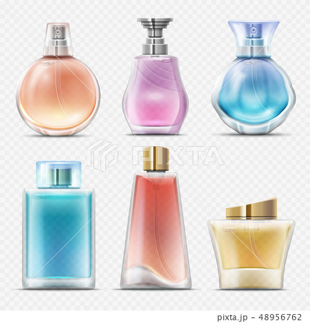 Realistic perfume and scented toilet 