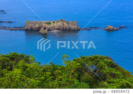 小森海岸 烏帽子坑跡　【熊本県天草市】 48959472