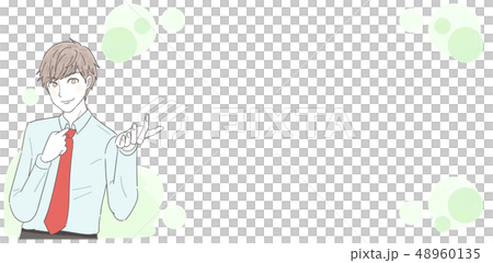 イケメン かっこいい男性 テキストスペース イケメン かっこいい男性 テキストスペース 48960135