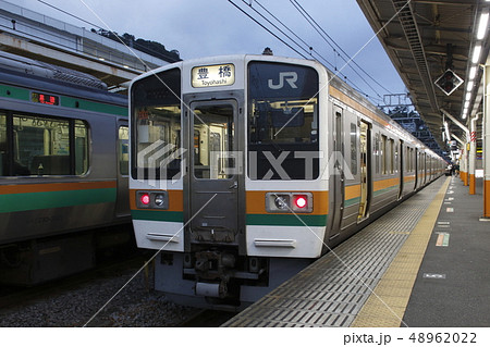 ［CA］東海道本線211系電車（熱海発豊橋行） 48962022