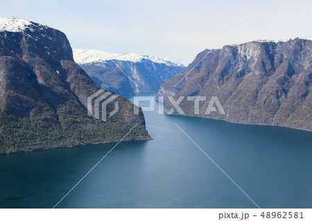 フィヨルド ノルウェーの 水 48962581