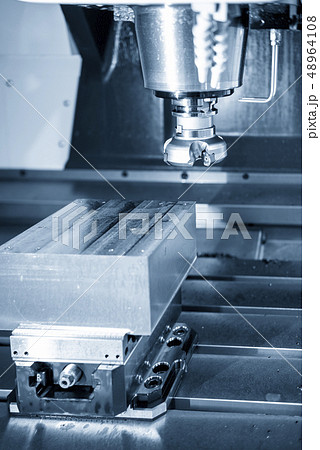 The 3 axis machining center . The 3 axis machining center . 48964108