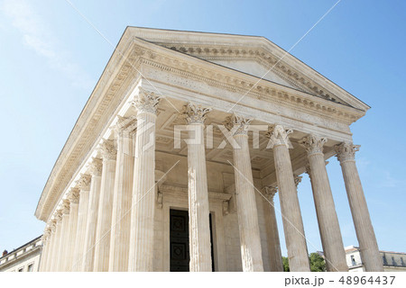 Roman Temple Maison Carree in Nimes Roman Temple Maison Carree in Nimes 48964437