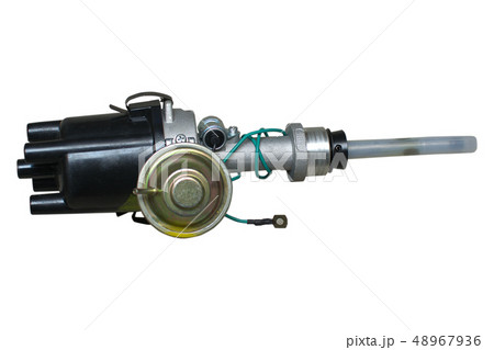 Electronic ignition distributor isolated on 48967936