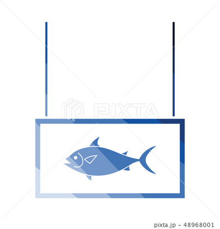 Fish market department icon 48968001