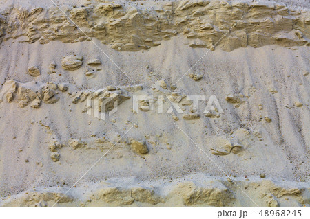 Sandy mountain background and texture of yellow 48968245