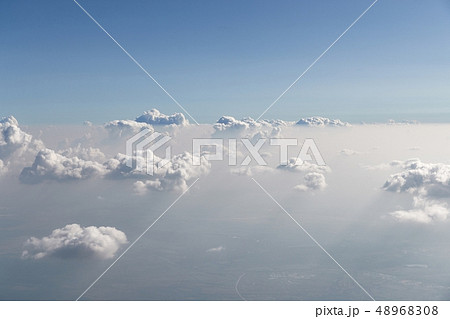 Clouds from above 48968308