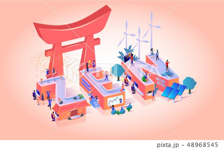 Vector Illustration Written Zen on Pink Background Vector Illustration Written Zen on Pink Background 48968545