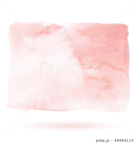 Hand Painted Art Of Watercolor Paint On Watercolor Paper 48969114