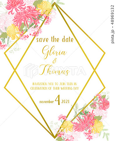 Greeting card for the wedding day 48969132