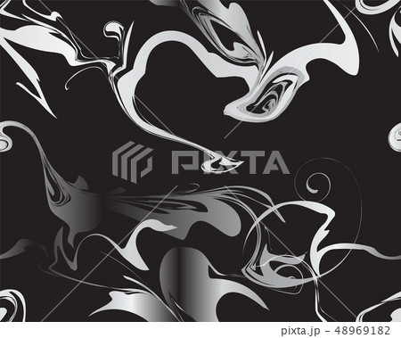 Marble silver texture seamless pattern 48969182