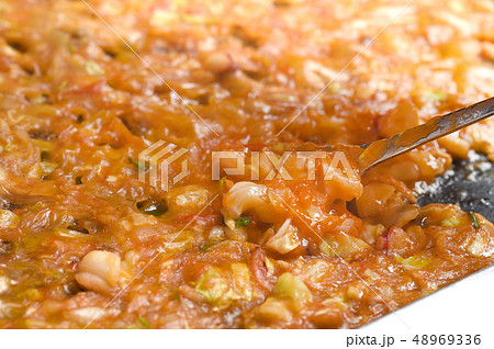 もんじゃ焼き　下町グルメ 48969336