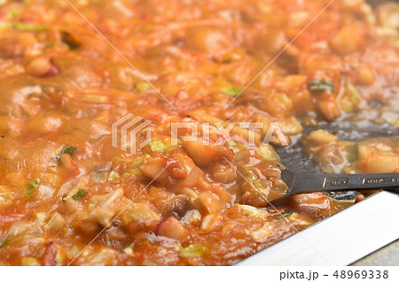 もんじゃ焼き 下町グルメ もんじゃ焼き 下町グルメ 48969338