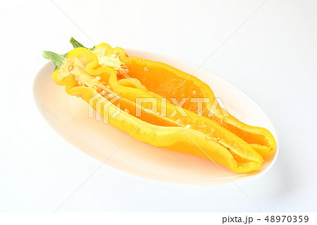 黄色のパレルモの断面 48970359