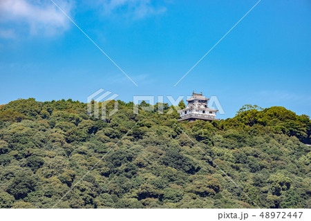 岩国城 山頂の天守 48972447