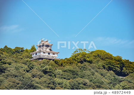 岩国城 山頂の天守 岩国城 山頂の天守 48972449