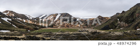 Landscape of Landmannalaugar Iceland Highland 48974296