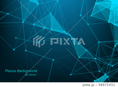 Geometric graphic background molecule and Geometric graphic background molecule and 48975431