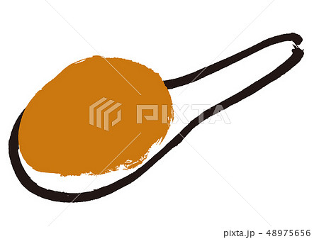 味噌 水彩画 味噌 水彩画 48975656