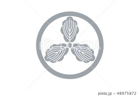 武将家紋銀山内一豊 48975872