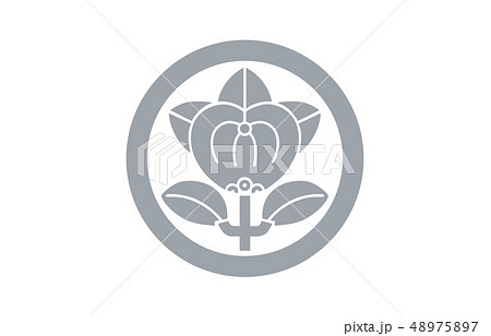 武将家紋銀井伊直政 48975897