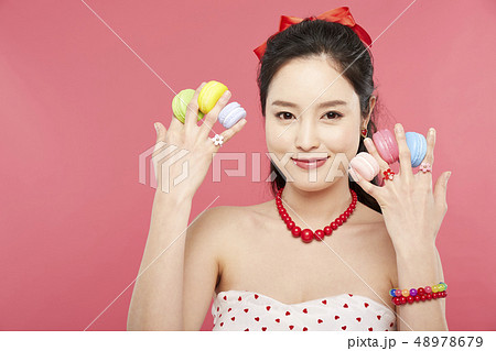 女性　ライフスタイル 48978679