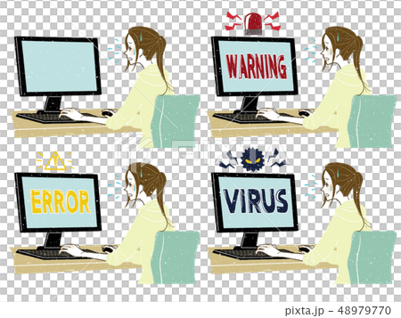 女性 - 台式電腦 - 麻煩 48979770