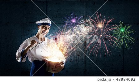 She is magician as cook 48984092