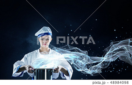 She is magician as cook 48984098
