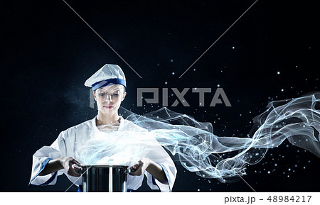 She is magician as cook 48984217