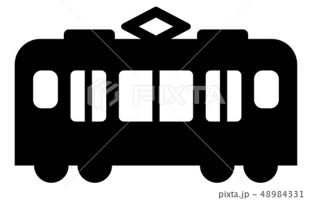 電車 アイコンのイラスト素材
