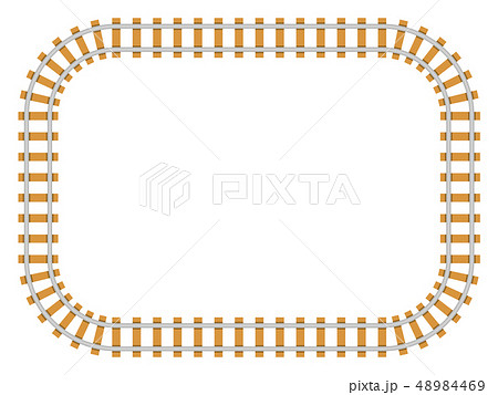 線路 フレームのイラスト素材