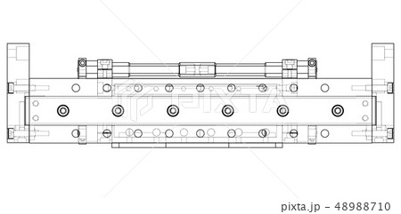 Abstract industry object concept. Vector 48988710