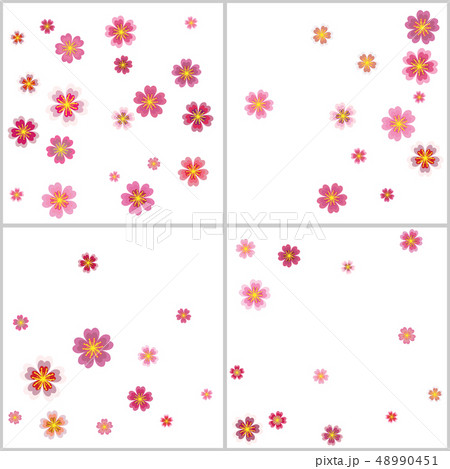 Sakura, cherry flower petals flying  backgrounds 48990451