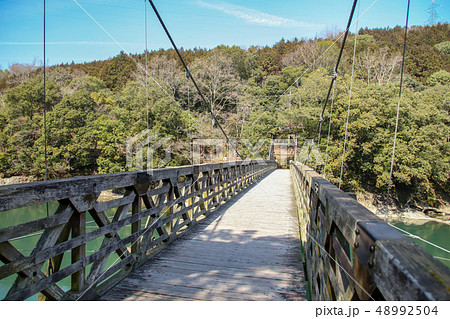 宇治の天ケ瀬橋 風景 宇治の天ケ瀬橋 風景 48992504