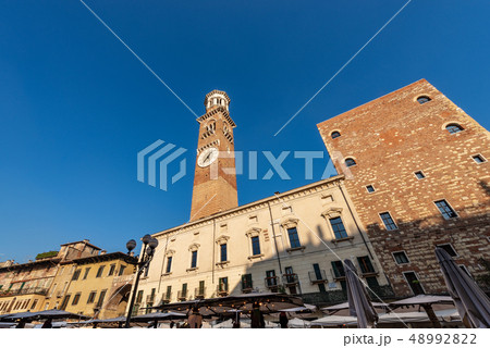 Piazza delle Erbe and Torre dei Lamberti - Verona 48992822