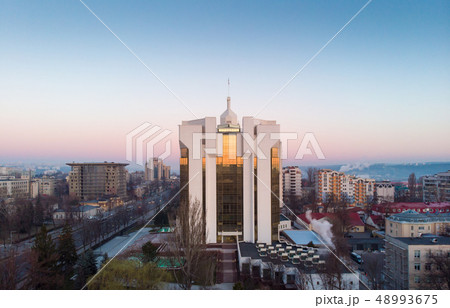 Presidency building with at sunrise Presidency building with at sunrise 48993675