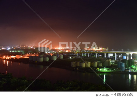 八戸市の夜景 48995836