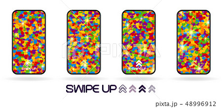 abstract backdrop swipe up icon vector abstract backdrop swipe up icon vector 48996912