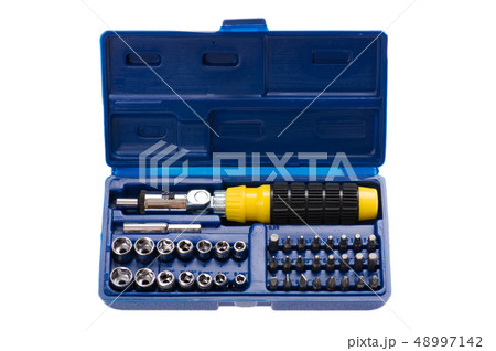 toolkit on white 48997142
