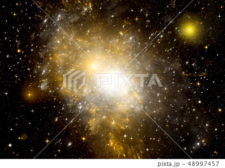 galaxy in a free space 48997457