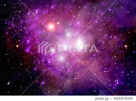 galaxy in a free space 48997649