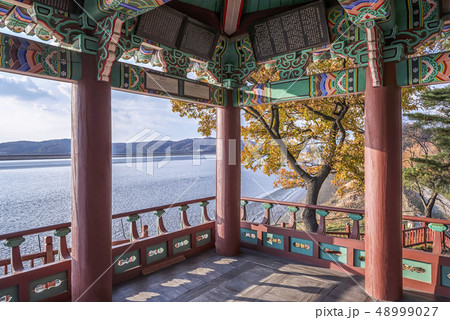 韓国 古建築 臨津江 48999027