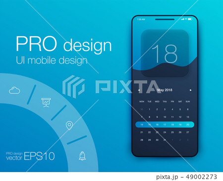 Fitness app. Ui ux design. UI design concept with web elements Fitness app. Ui ux design. UI design concept with web elements 49002273