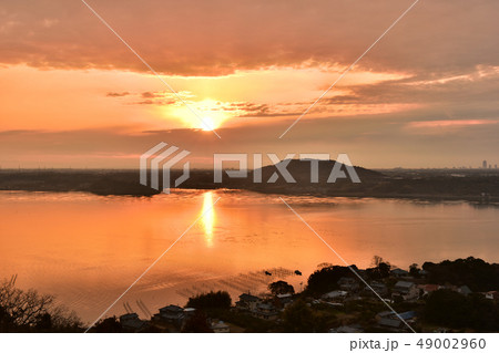 夜明け　牡蠣収獲 49002960